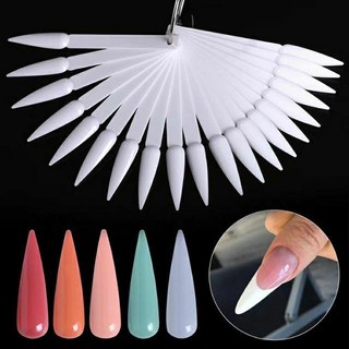 Móng que tập sơn - móng que nail đầu nhọn 1 bịch 40 que