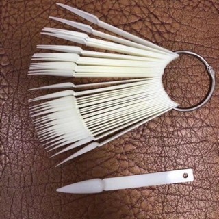 Móng que tập sơn - móng que nail đầu nhọn 1 bịch 40 que