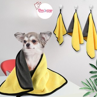 【Giao hàng hoả tốc】Khăn tắm chó, khăn tắm cho thú cưng sợi nhỏ siêu thấm,Khăn lau khô cho chó mèo