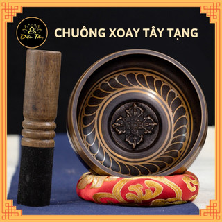 Chuông xoay Tây Tạng size 8cm -17,5cm chuông xoay thiền shop Diệu Tâm