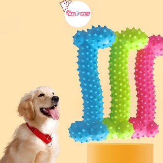 Đồ Chơi cục Xương cho Chó con nhai,Dụng cụ vệ sinh Răng cho chó, thú cưng