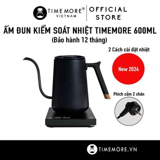 Timemore | ấm đun kiểm soát nhiệt smart mini 600ml bản mới 2024
