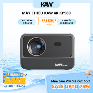 Máy chiếu mini kaw kp960 hình ảnh 4k, có tích hợp android, bảo hành 12 tháng