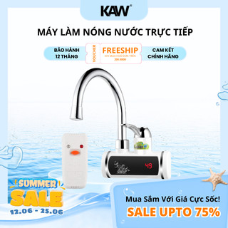 Máy nóng lạnh lắp đặt tại vòi chính hãng thương hiệu KAW