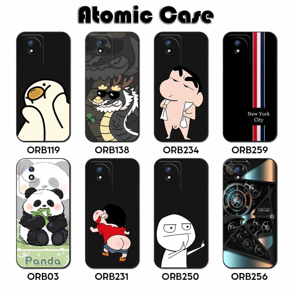 Ốp lưng Vivo Y02 - Ốp Vivo Y02 TPU dẻo in hình - Atomic Case