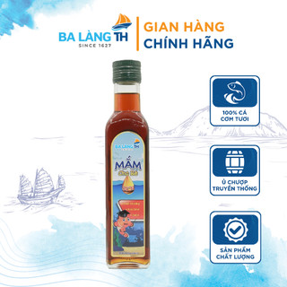 Nước Mắm Cho Bé 35N Ba Làng TH Thanh Trùng Giảm Mặn Chai 250ml Combo 2 Chai