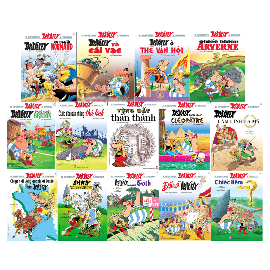 Sách - Asterix (combo 14 cuốn mới nhất)