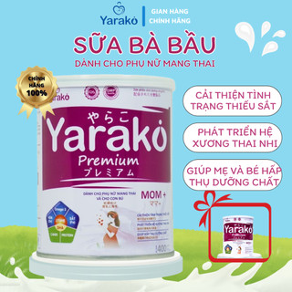 Sữa Bầu YARAKO PREMIUM MOM+ Dành Cho Phụ Nữ Mang Thai Và Cho Con Bú Hộp 400g