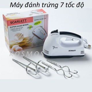 Máy Đánh Trứng Cầm Tay Mini Cao Cấp Với 7 Tốc Độ Cực Mạnh - Hoạt Động Êm Ái