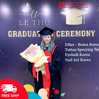 Combo 10 bộ áo và mũ cử nhân tốt nghiệp đại học, cấp 3, cấp 2, cao đẳng, thạc sĩ hàng đẹp chất lượng