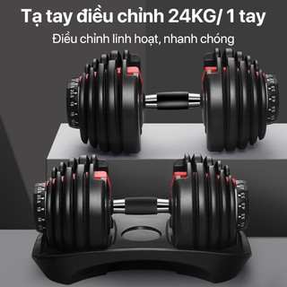 Tạ tay điều chỉnh cân nặng từ 2.5KG-24KG/ 1 tay - TT552 - TKsport/ giá 1 quả ( Bảo hành 12 tháng)