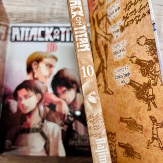 Sách - Attack on Titan - Tập 10 (NXB Trẻ)