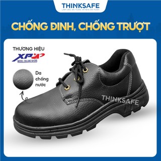 Giày bảo hộ lao động XP chống đinh, va đập, siêu nhẹ, công trình nhà máy, giày lao động giá rẻ - THINKSAFE