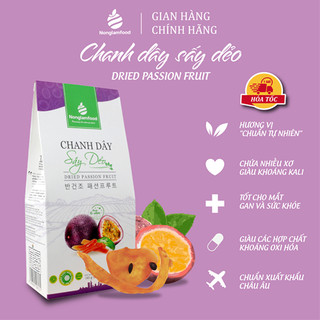 Chanh dây sấy dẻo  Nông Lâm Food hộp 145g