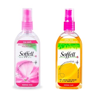 Xịt xua muỗi Soffell giúp chống muỗi trong suốt 8 giờ