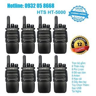 Bộ 8 bộ đàm mini hts ht-5000