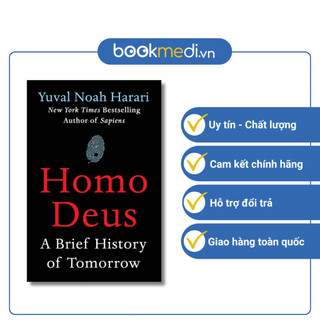 Sách tiếng anh homo deus - yuval noah harari | bookmedi