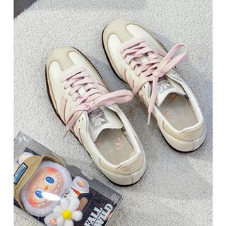 Giày sneaker 𝐒𝐚𝐦𝐛𝐚 𝐎𝐆 𝐖𝐡𝐢𝐭𝐞 𝐏𝐢𝐧𝐤 🤍🩷