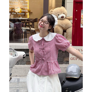 Áo sơ mi cổ sen Sene Top