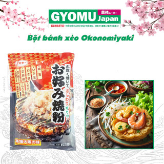 Bột bánh xèo Okonomiyaki - Hàng nội địa Nhật Bản