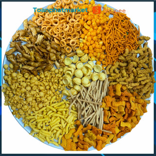 500G Đùi Gà Sấy Phô Mai, Bánh Quẩy Đùi Gà Phô Mai ,quẩy cay ,xương chó, tăm đỗ , chuối sấy thơm ngon