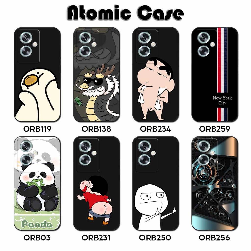 Ốp lưng Oppo A79 5G - Ốp Oppo A79 5G TPU dẻo in hình - Atomic Case