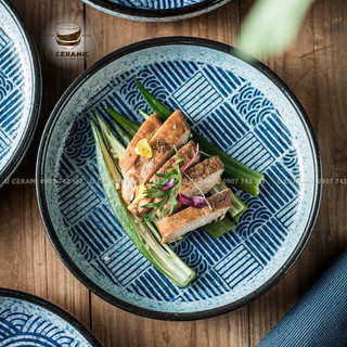 Dĩa Tròn Chủng Vân Mây Ú CERAMIC
