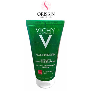 Vichy Sữa Rửa Mặt Dạng Gel Giúp Làm Sạch Sâu Và Giảm Bã Nhờn Trên Da Normaderm Phytosolution Intensive 50ml