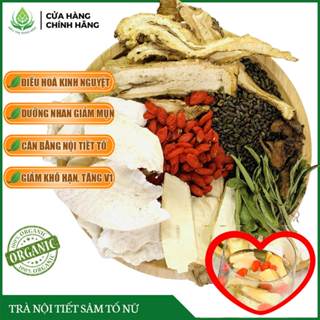 ✅[CHÍNH HÃNG] Trà Nội Tiết Sâm Tố Nữ Giúp Điều Kinh Cân Bằng Nội Tiết Tố Giảm Khô Hạn Tăng V1