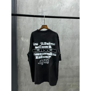 Áo thun wash oversize - Hellstar Rage Tee Washed Black