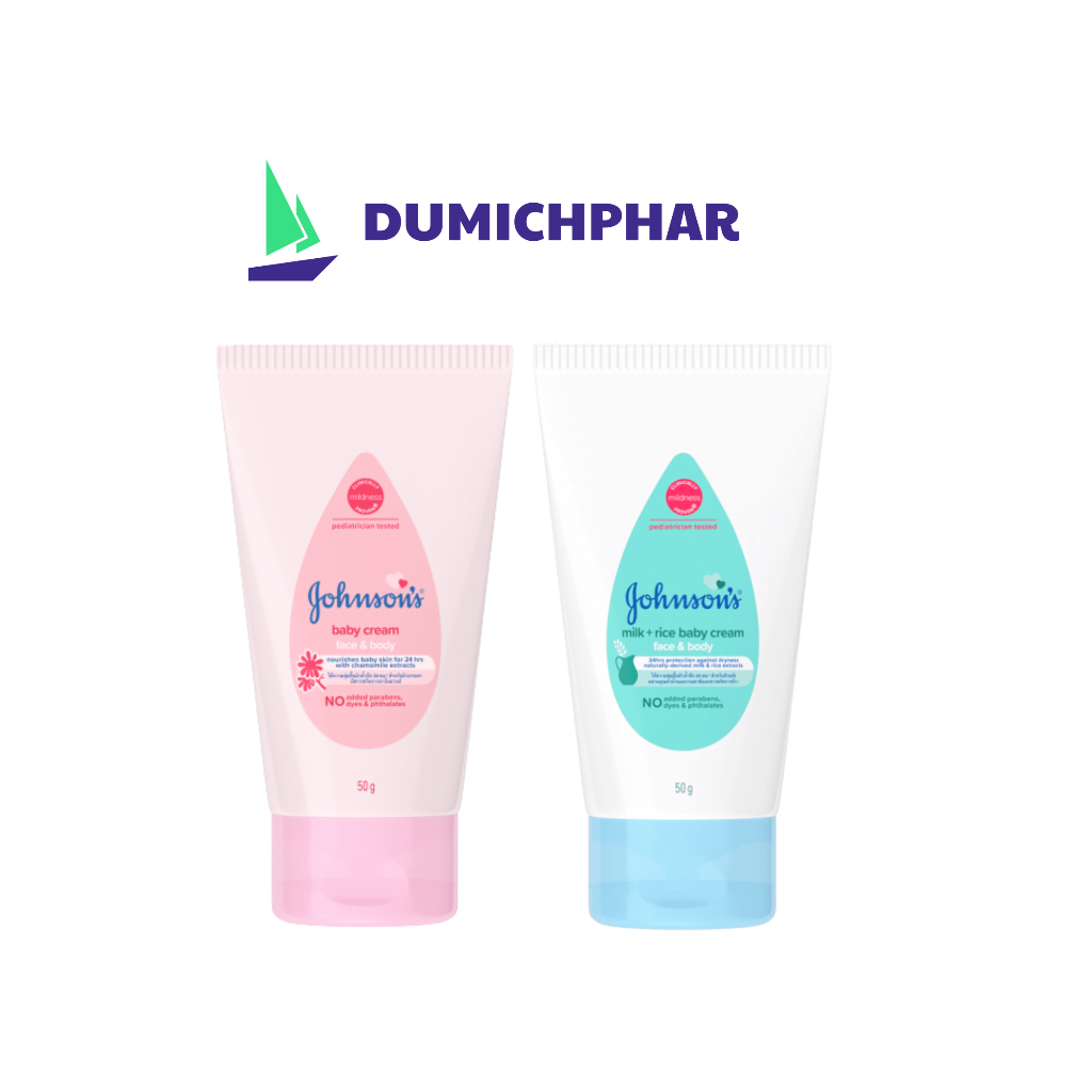 Kem dưỡng ẩm Johnson’s Baby 50g
