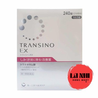 Viên uống Transino 240 viên giảm nám tàn nhang và làm trắng
