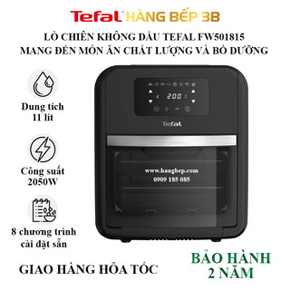 Nồi chiên không dầu Tefal 11 lít FW501815 - Hàng chính hãng phân phối, bảo hành 2 năm