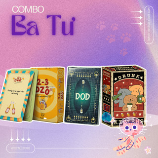 Combo bài bài nhậu party game trò chơi tiệc tùng dành cho nữ bộ bài tiệc tùng tụ họp bạn bè, gia đình, người thân