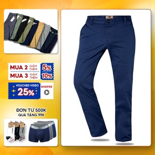 Quần Kaki Dài Nam co giãn cao cấp SPMQKK01 nhiều màu - PigoFashion