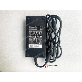 Adapter sạc zin Dell slim đầu kim lớn 180W 19.5V-9.23A (Có kèm dây nguồn)