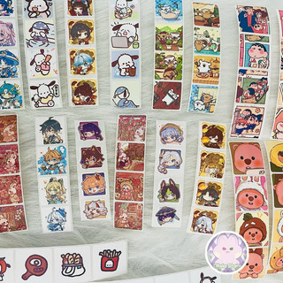 Random 100c sticker nhiều mẫu