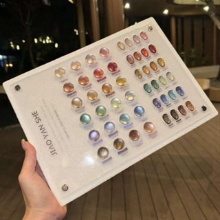 Set sơn mắt mèo ánh trăng 24 màu jiao yan she Nguyễn Thúy Hà