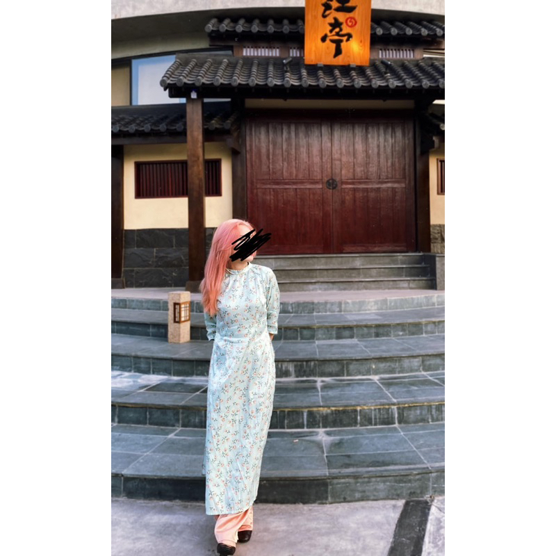 ÁO DÀI HOA NHÍ (PASS)