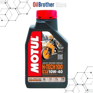 Nhớt xe số, côn tay Motul Htech 10w40