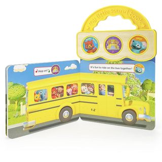 Cocomelon sách nhạc The wheels on the bus