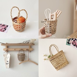 GIỎ MÂY MINI l.MIN