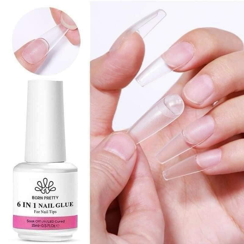 BORN PRETTY Glue Gel 6in1 hàng công ty