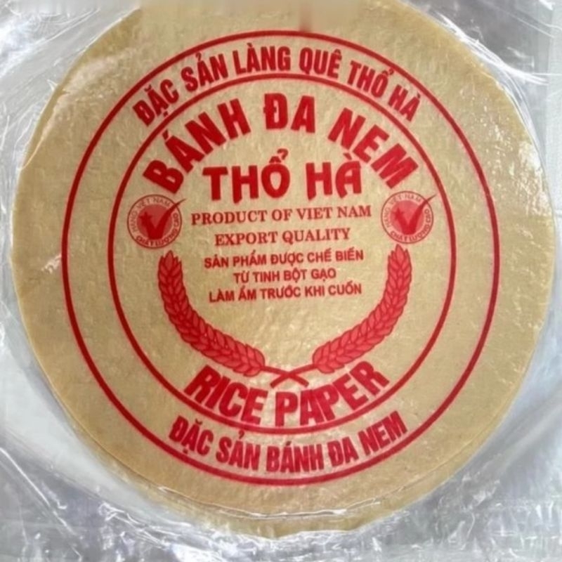 Bánh đa nem Thổ Hà ( Chính gốc Thổ Hà ) túi 10-50 lá