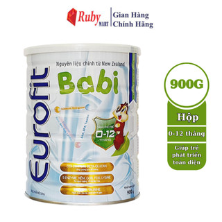 Sữa bột Eurofit Babi 900g dinh dưỡng giúp trẻ phát triển toàn diện