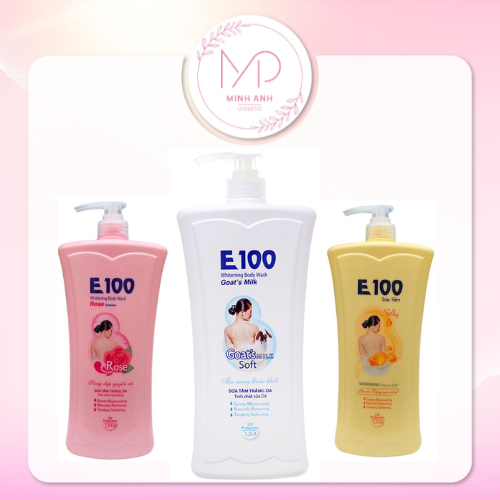 Sữa Tắm Trắng Da E100 Chai 1200ml Sữa Tắm Trắng Da E100 Chai 1200ml