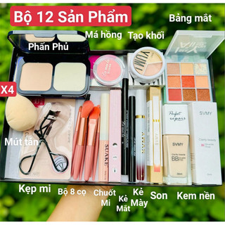  Bộ Trang Điểm Đầy Đủ Mẫu Mới Mới Cho Người Mới Học Makuep Đẩy Đủ Như Hình 