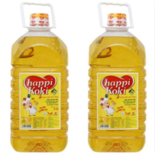 Combo 2 Can Dầu ăn Happi Koki 5 Lít