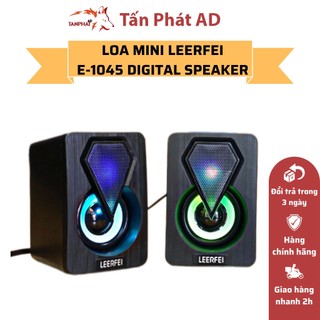 Loa máy tính leerfei e-1046 loa mini digital speaker
