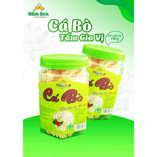 Cá bò tẩm gia vị ăn liền đầm sen - 100g